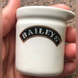 Baileys cream color Ceramic shot glass